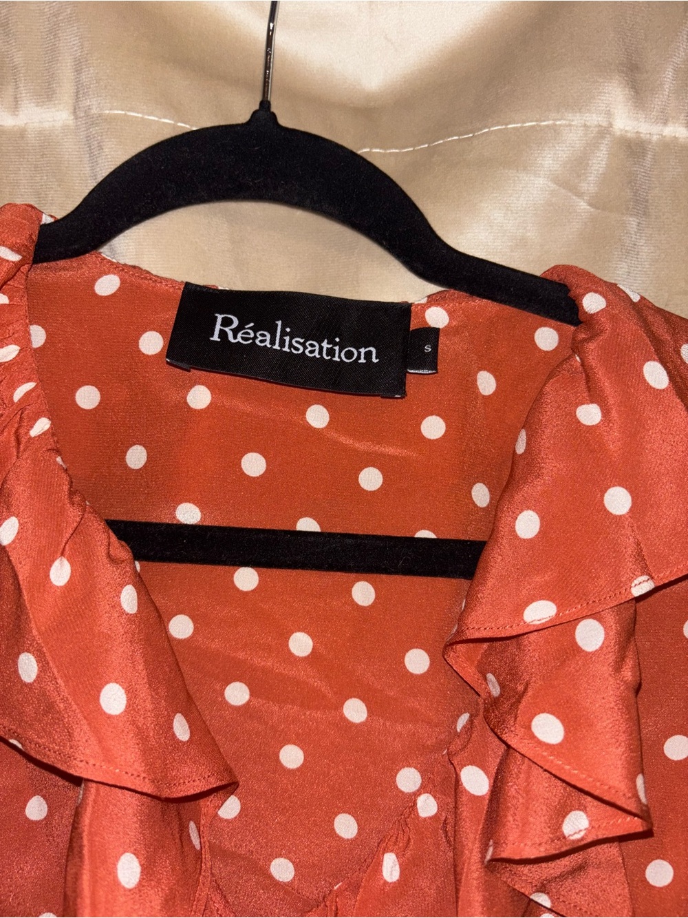 Realisation Par polka dot top